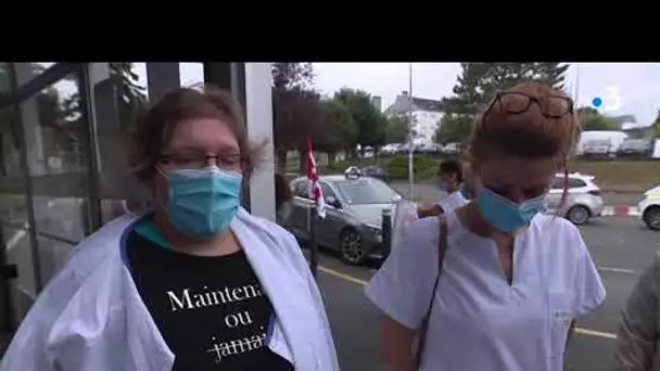 Laval : les agents des services de médecine interne et Covid 19 sont en grève illimitée