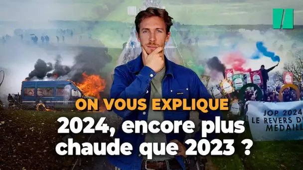 Bassines, autoroutes, JO de Paris... Les luttes climatiques à surveiller en 2024