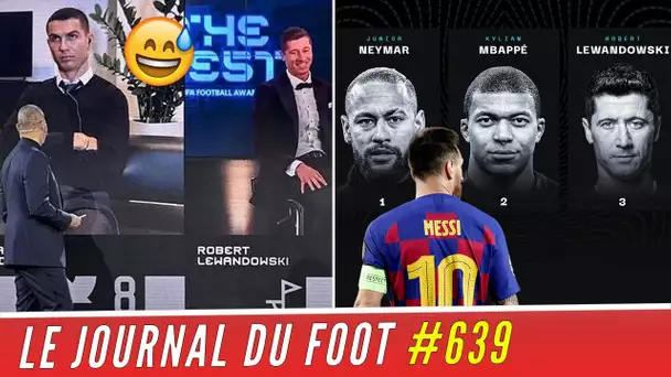 LEWANDOWSKI sacré The Best : la drôle de tête de RONALDO ! Les votes très PSG de Lionel MESSI...