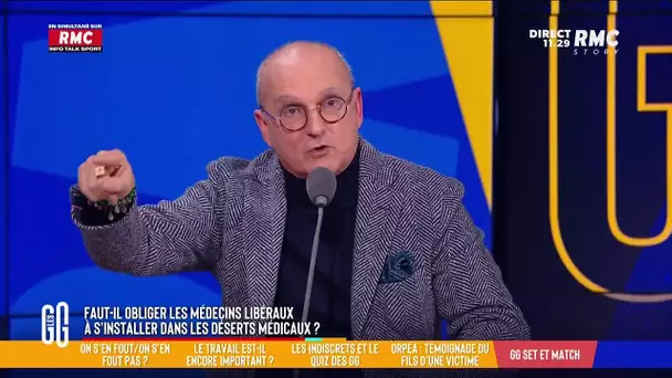 Déserts médicaux : "On a loupé l'aménagement des territoires !", tonne Jérôme Marty