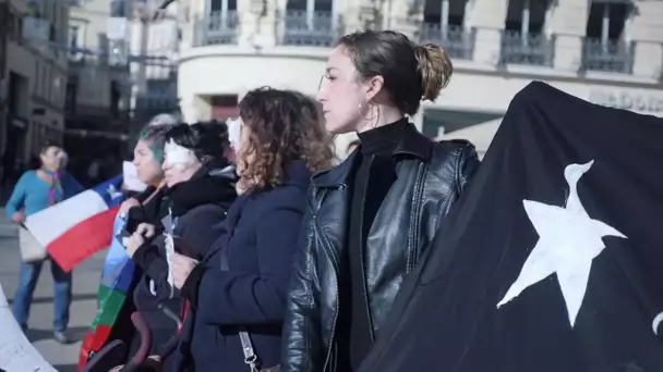 Montpellier : une marche en soutien au peuple chilien