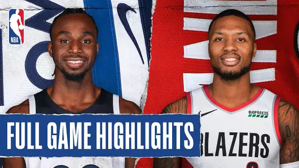 TIMBERWOLVES at TRAIL BLAZERS | FULL GAME HIGHLIGHTS | December 21, 2019