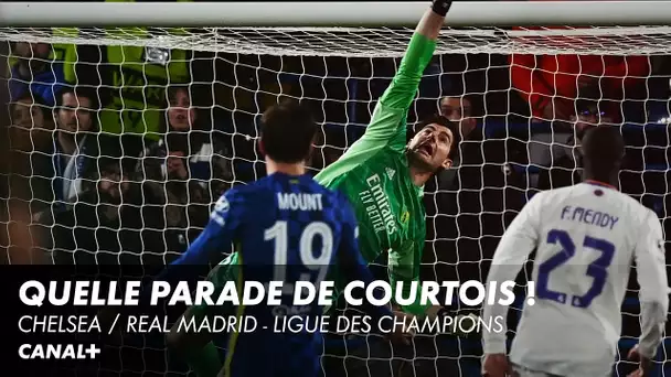 Quelle parade incroyable de Thibaut Courtois ! - Chelsea / Real Madrid - Ligue des Champions