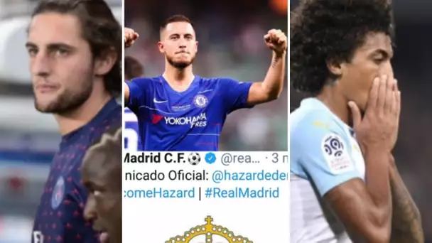 Hazard signe au real Madrid ! Rabiot pourrait prolonger ? luiz Gustavo à  lyon ?