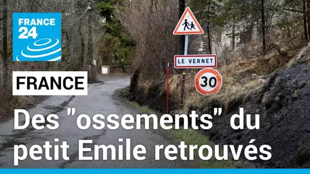 France : Des ossements du petit Emile retrouvés à proximité du Haut-Vernet • FRANCE 24