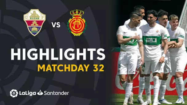 Resumen de Elche CF vs RCD Mallorca (3-0)
