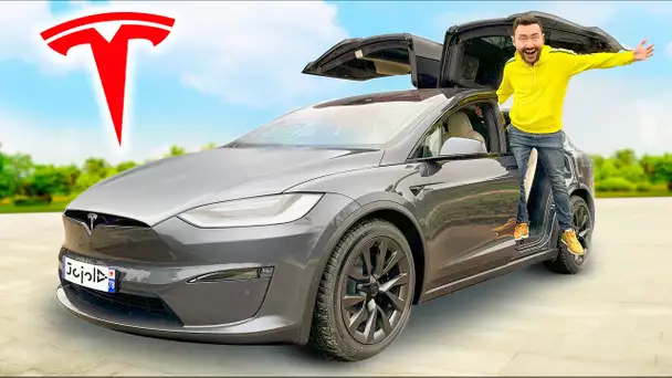 Je teste le SUV le plus rapide du monde ! (Tesla Model X Plaid)