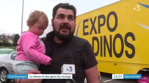 Les forains et les gens du voyage confinés dans leur caravane