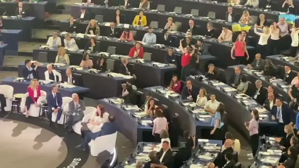 UNE DANSE AU PARLEMENT EUROPÉEN CRÉE L'INCOMPRÉHENSION