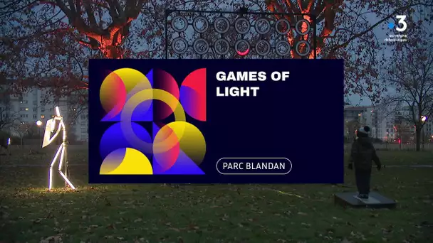 Fête des lumières : Games of light dans le parc du sergent Blandan