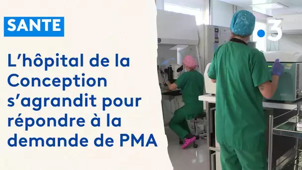 PMA, l’hôpital de la Conception à Marseille s’agrandit pour répondre à la forte demande
