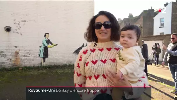 Saint-Valentin : Banksy a encore frappé