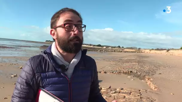 C'est l'heure du bilan après le passage de la tempête Ciara sur les plages de Noirmoutier.
