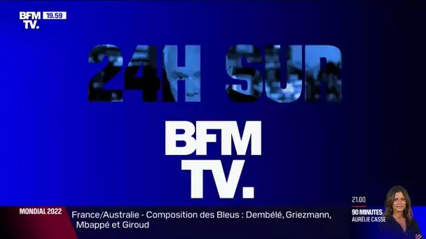 24H SUR BFMTV - Le match de l’équipe de France, un agent du fisc tué et le froid en Ukraine
