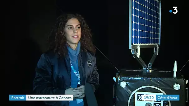 Anthea Comellini, l'une des nouveaux astronautes de l'agence spatiale européenne, travaille à Cannes