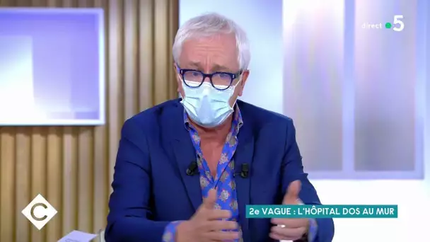 2ème vague : l’hôpital dos au mur - C à Vous - 28/10/2020