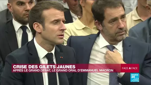 Crise des Gilets jaunes : après le grand débat, le grand oral d'Emmanuel Macron