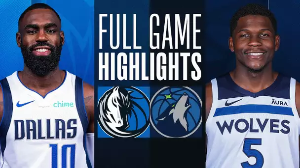 MAVERICKS at TIMBERWOLVES | FULL GAME HIGHLIGHTS | December 28, 2023