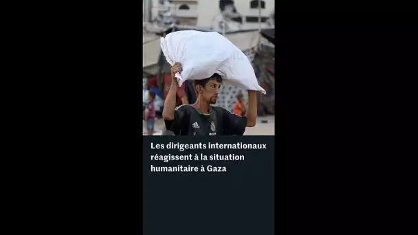 Gaza : la communauté internationale s’émeut de la situation humanitaire
