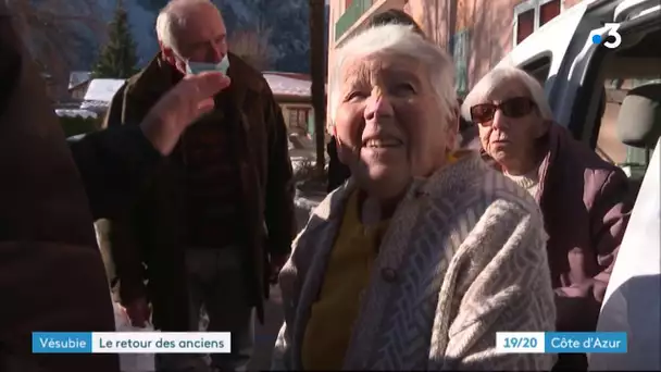 A Saint-Martin-Vésubie, les premiers résidents de l'EHPAD ont pu regagner leur établissement