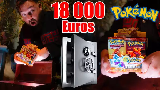 J'AI OUVERT MON COFFRE FORT A LA BANQUE pour OUVRIR CES BOOSTER POKEMON ULTA RARE !