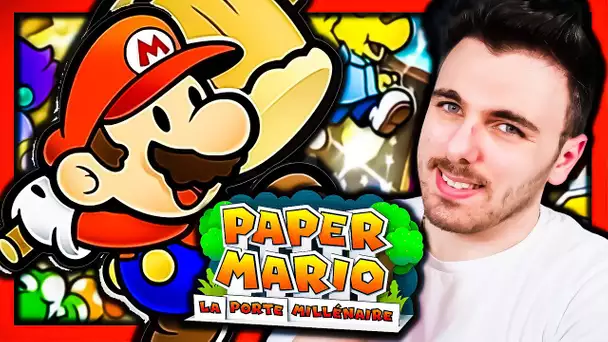 PAPER MARIO : LA PORTE MILLENAIRE : Découverte du REMAKE HD NINTENDO SWITCH ! 🍄