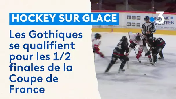 Hockey sur glace : Les Gothiques s'impose face à Nice en 1/4 de finale de la Coupe de France