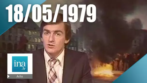 20h TF1 du 18 mai 1979 | Affrontements avec la police à Longwy | Archive INA
