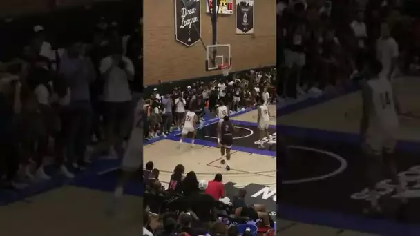 Trae Young Loses Defender With Half-Spin 👀 #DrewLeague | #Shorts