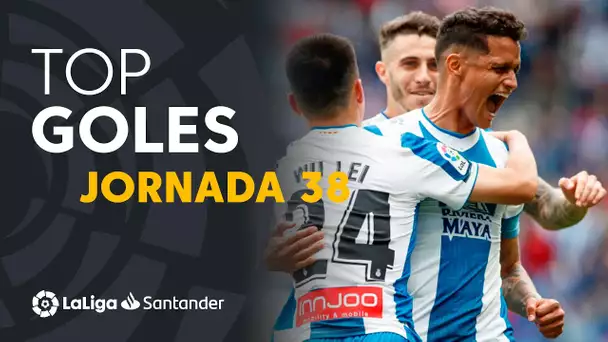 Todos los goles de la Jornada 38 de LaLiga Santander 2018/2019