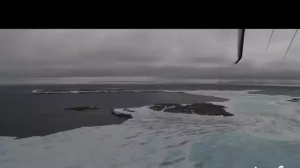 Canada, Nunavut : village de Kimmirut et fjord