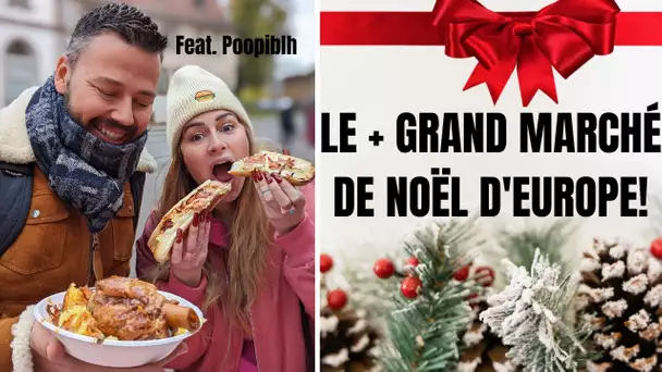 RACLETTE INTERDITE au MARCHÉ DE NOËL de STRASBOURG mais du LOURD à la place ! (feat. Poopi)