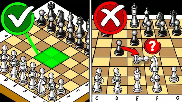 Apprends à jouer aux échecs en moins de 10 minutes