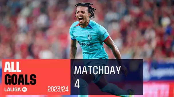 All Goals Matchday 4 LALIGA EA Sports 2023/2024