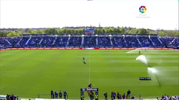 Calentamiento CD Leganés vs RC Celta