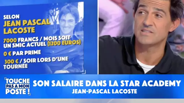 Le bloc-notes : Jean-Pascal Lacoste revient sur son salaire dans la Star Academy
