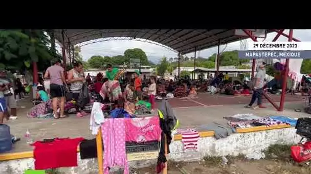 La caravane de migrants est au Mexique et poursuit son voyage vers les États-Unis