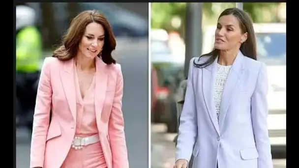 La princesse Kate partage l'amour de la reine Letizia d'Espagne pour les styles sur mesure