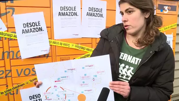 Fronde anti-Amazon en Lot-et-Garonne pour réclamer le retrait de ses lockers dans les supermarchés