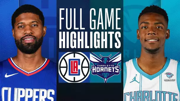 CLIPPERS at HORNETS | FULL GAME HIGHLIGHTS | March 31, 2024