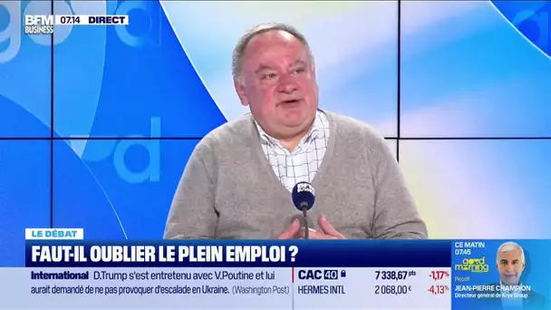 Nicolas Doze face à Jean-Marc Daniel : Faut-il oublier le plein-emploi ?