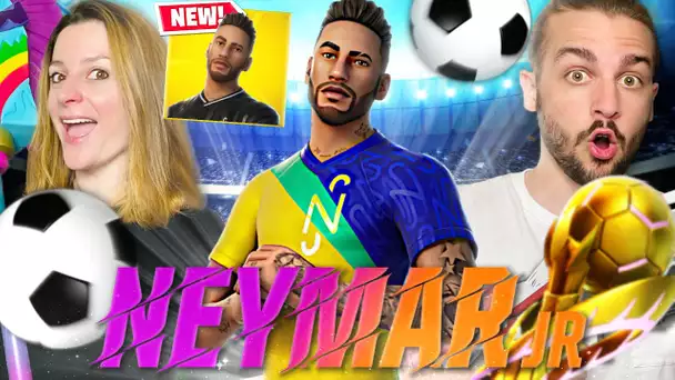 ON DEBLOQUE LE SKIN SECRET NEYMAR JR ICONE ! | FORTNITE DUO