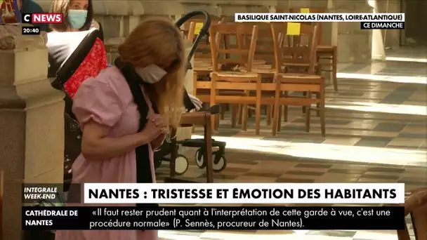 Nantes : tristesse et émotion des habitants