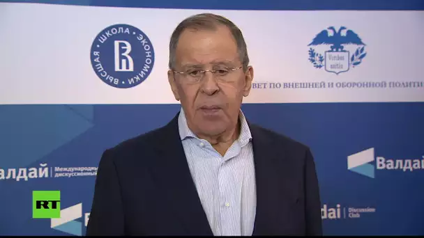 EN DIRECT : conférence de presse de Sergueï Lavrov
