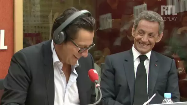 Laurent Gerra imite Sarkozy devant... Sarkozy !