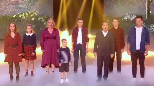 Dans "La France a un incroyable talent", la famille Lefevre interprète un chant a cappella