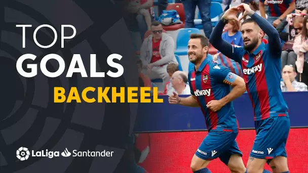 TOP 5 Goles de Tacón LaLiga Santander 2018/2019