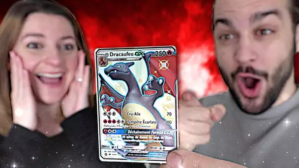 ON A ENFIN PACKÉ DRACAUFEU SHINY GX ! MEILLEURE OUVERTURE POKEMON DESTINEES OCCULTES !