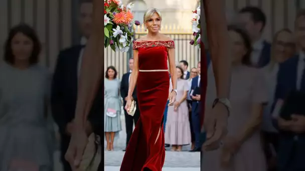 Brigitte Macron: Summer 2025 Fashion Icon at Élysée Palace Gala #brigittemacron #fashion #parisstyle