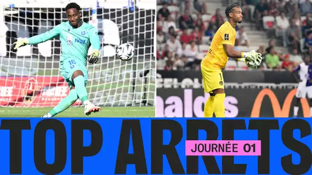 Les plus BEAUX ARRÊTS de la 1ère journée | Ligue 1 McDonald's 25/26
